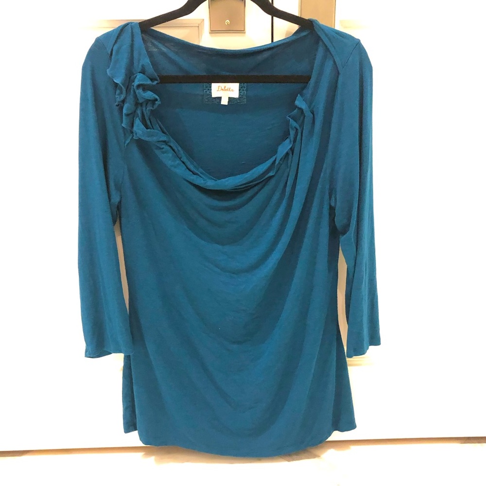 Anthropologie Deletta Cowl Neck NWOT top